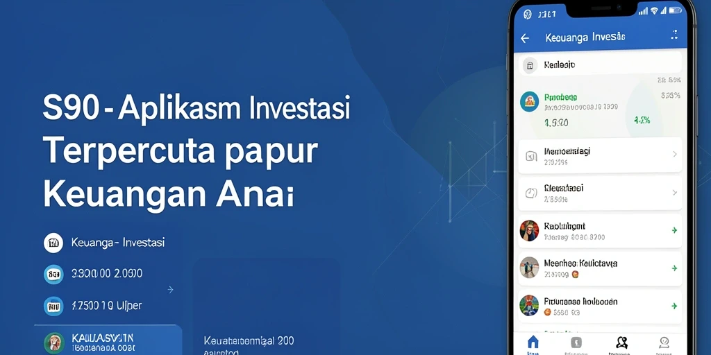 Screenshot antarmuka S80 menampilkan fungsi investasi yang mudah digunakan.