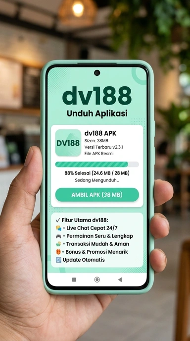 Tampilan halaman APK dv188